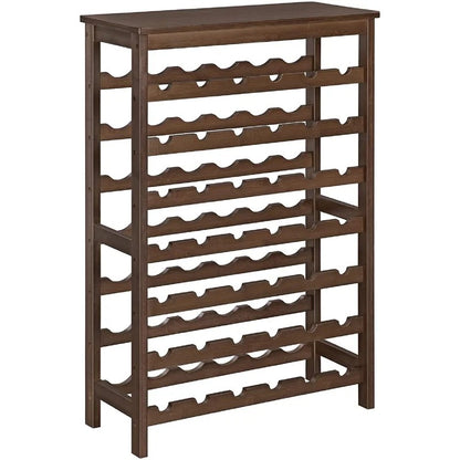 Wine Racks : 42 Bottle Floor Wine Bottle Rack