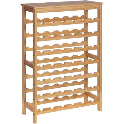 Wine Racks : 42 Bottle Floor Wine Bottle Rack