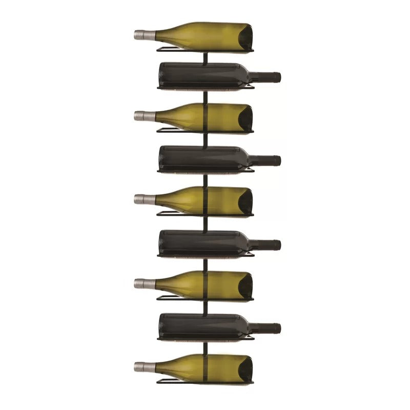 Wine Racks : Ali Wall Mounted Wine Bottle Rack in Black