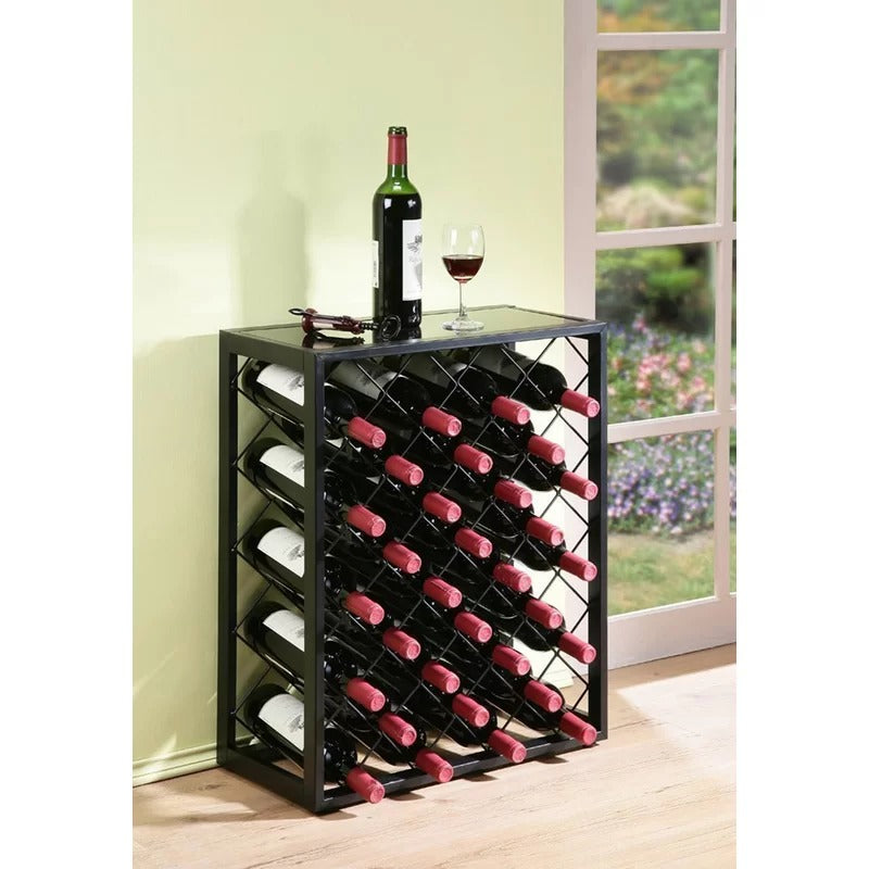 Wine Racks : Joe 32 Bottle Floor Wine Bottle Rack