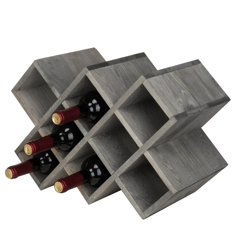 Grey discount wine racks