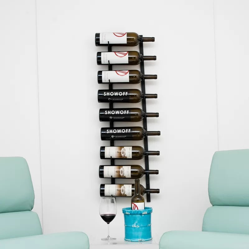 Wine Racks : Wall Mounted Wine Bottle Rack