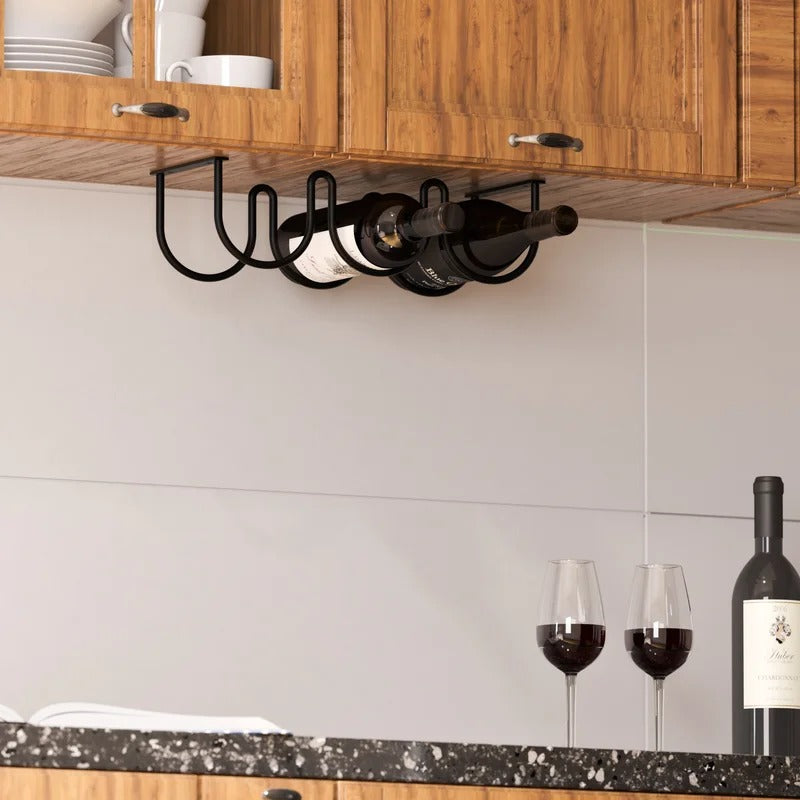 Wine Racks : Wall Mounted Wine Bottle Rack