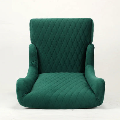 Wing Chair: 23.6'' Wide Tufted Velvet Wingback Chair