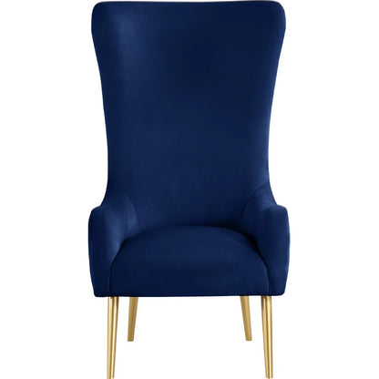 Wing Chair: 27'' Wide Velvet Wingback Chair