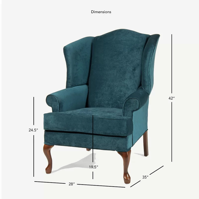 Wing Chair: 28'' Wide Wingback Chair Antique Chair