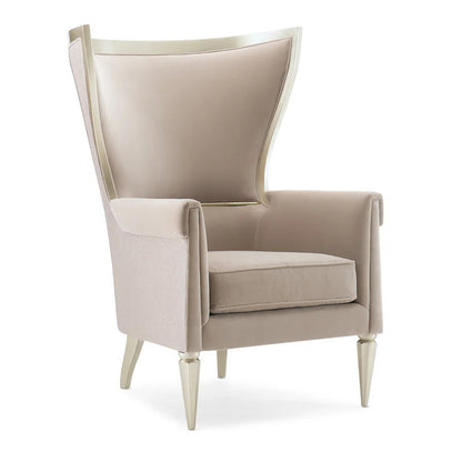 Wing Chair: 32.25'' Wide Down Cushion Wingback Chair