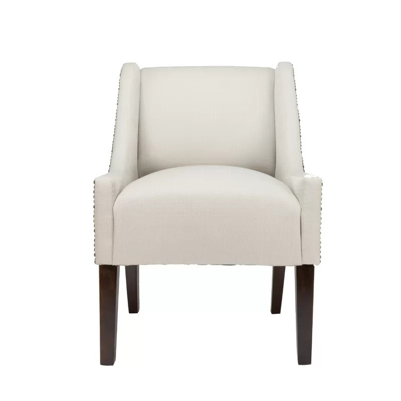 Wing Chair: Carlston 23'' Wide Linen Wingback Chair