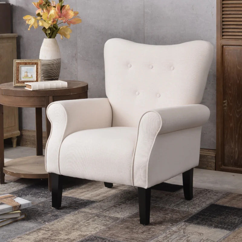 Wing Chair: Milayna 31.1'' Wide Tufted Wingback Chair – GKW Retail