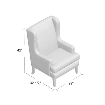 Wing Chair: Revlis 29'' Wide Wingback Chair