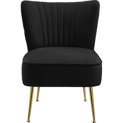 Wing Chair: Ritaro 22.5'' Wide Velvet Wingback Chair