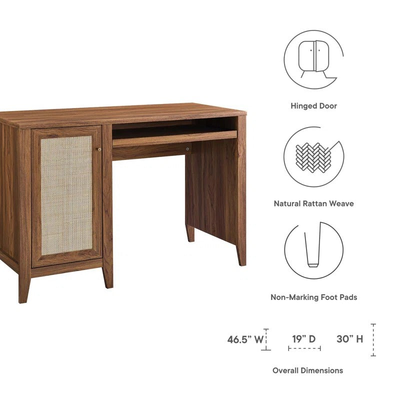 Computer Table: Wooden 19'' Desk