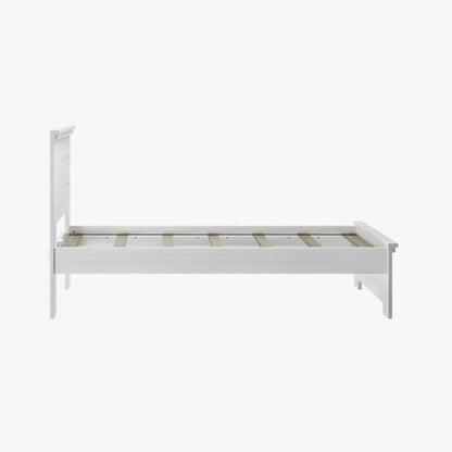 Wooden Bed: Evoque Solid Wood Platform Bed