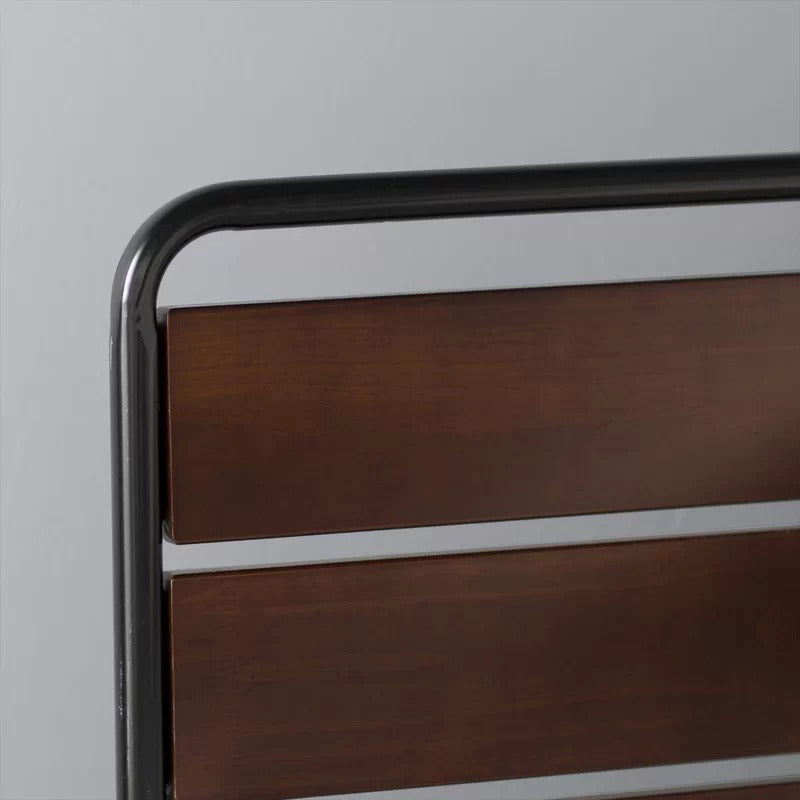 Wooden Bed: Vitano Low Profile Wood Platform Bed