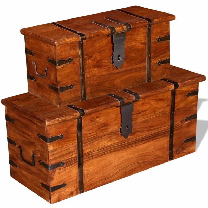 Wooden Box  2 Piece Wooden Box