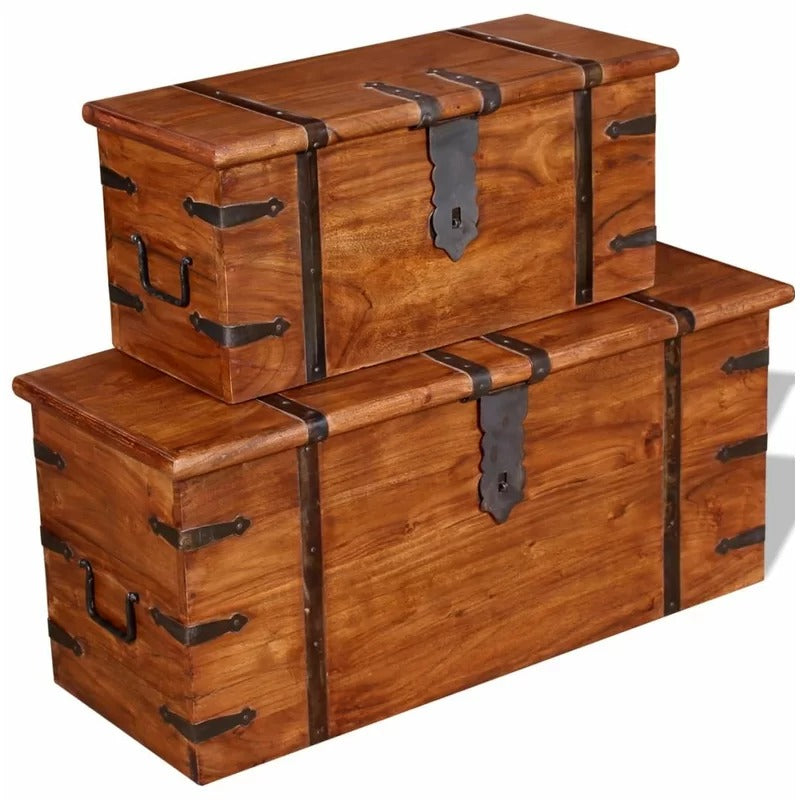 Wooden Box  2 Piece Wooden Box