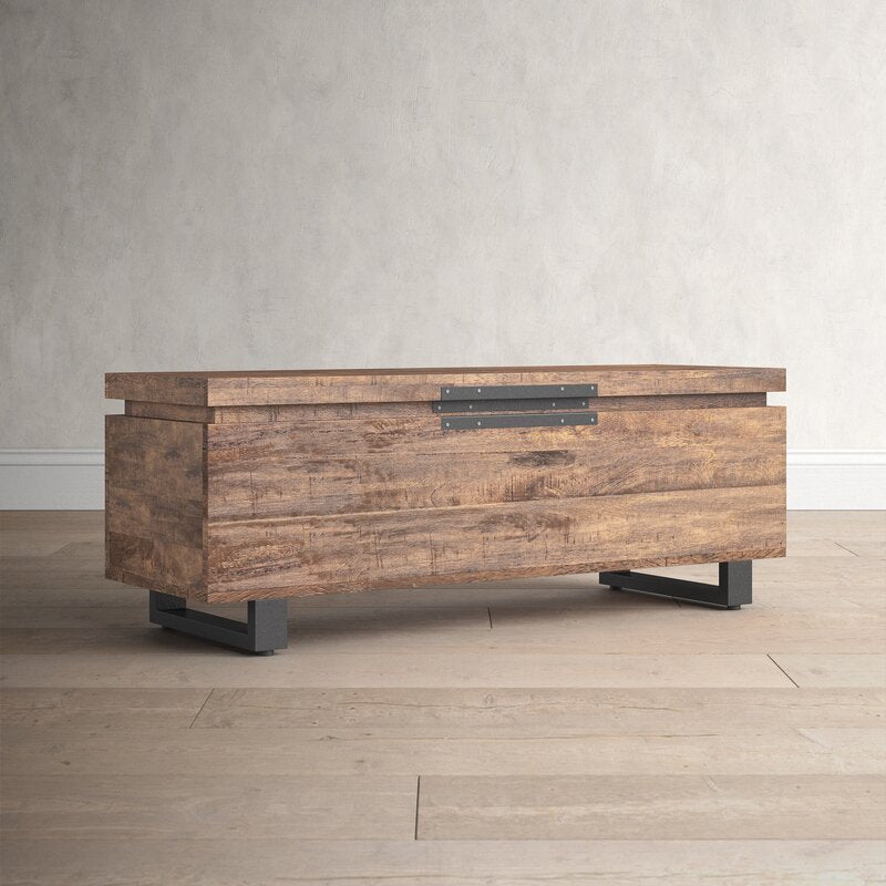 Wooden Box : Functional Storage Trunk