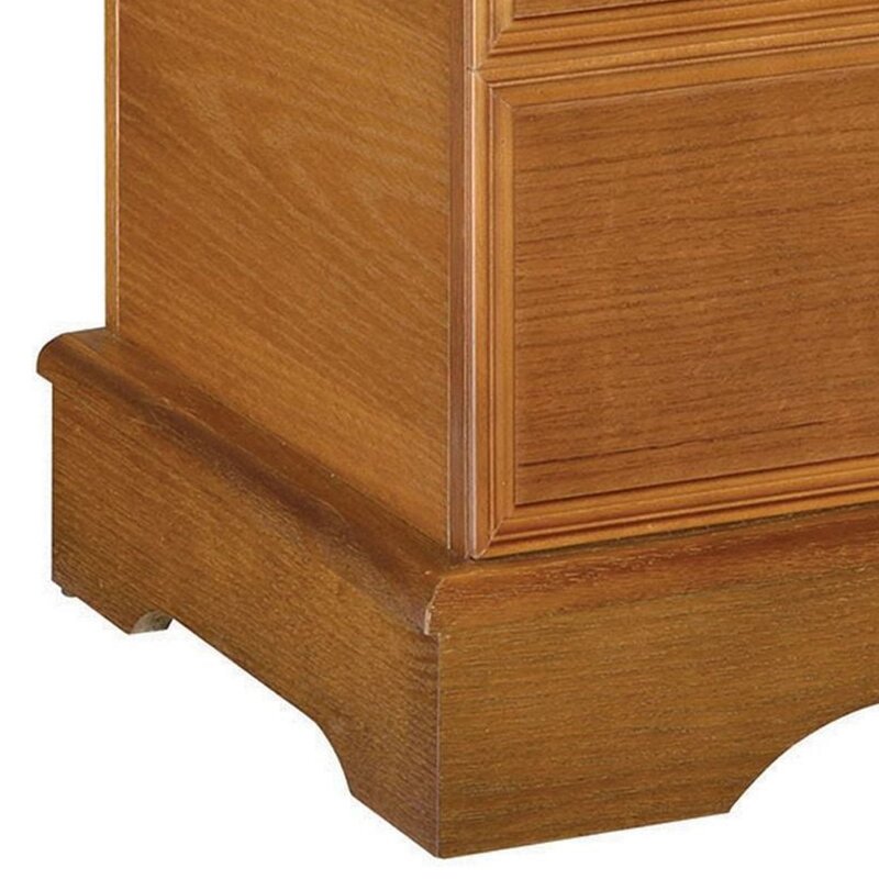 Wooden Box : Rectangular Sturdy Top Brown Storage Box