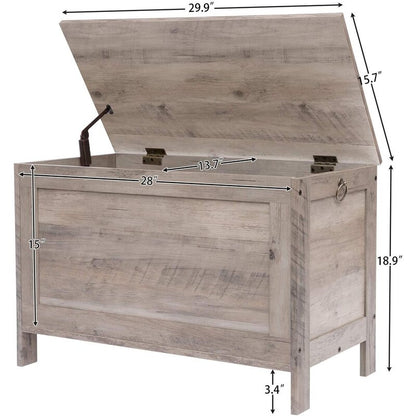 Wooden Box : Rustic Storage Box