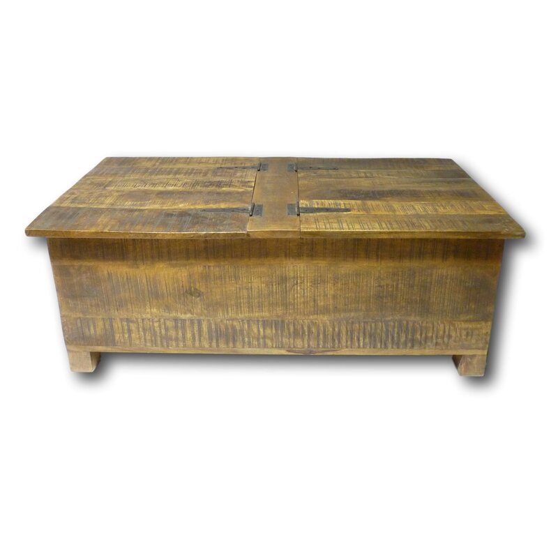 Wooden Box : Solid Wood Brown Storage Box