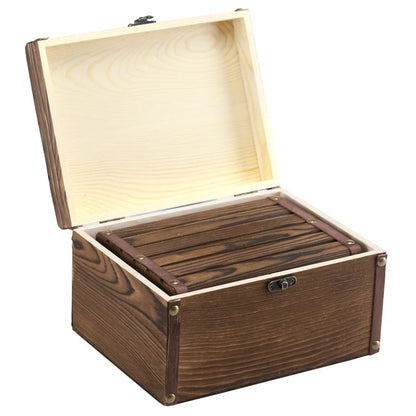 Wooden Box  Solid Wood Decorative Box (Set of 3)