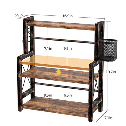Display Unit: Wooden Rack For Kitchen