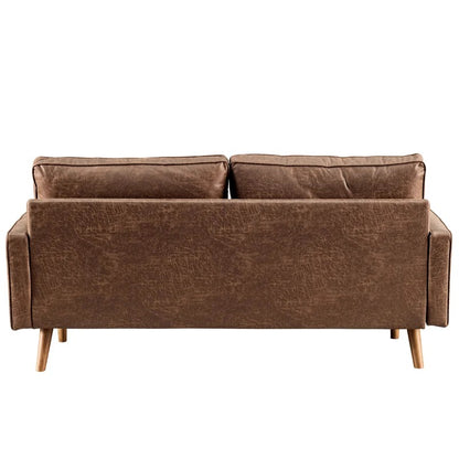 Wooden Sofa: Ratiro 69.68" Square Arm Sofa