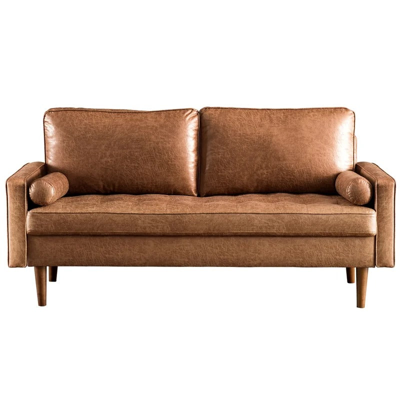 Wooden Sofa: Ratiro 69.68" Square Arm Sofa