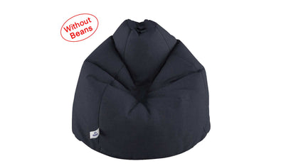 Bean Bag Cover:- XL DENIM BEAN BAG-DARK BLUE - WASHABLE (COVER)
