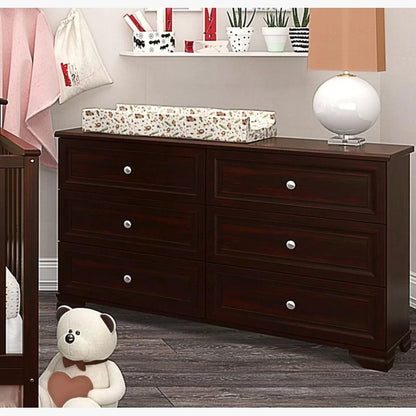 kids chest of drawers : 6 Drawer Double Dresser