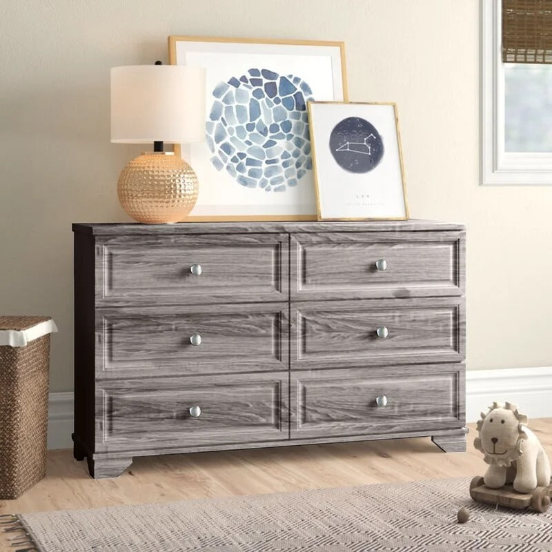 kids chest of drawers : 6 Drawer Double Dresser