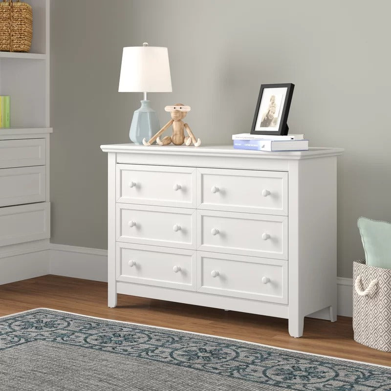 kids chest of drawers : 6 Drawer Double Dresser