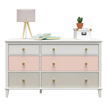 kids chest of drawers : MK 6 Drawer Double Dresser