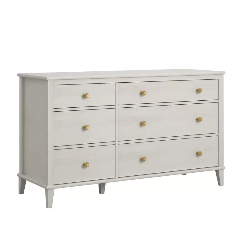 kids chest of drawers : MK 6 Drawer Double Dresser