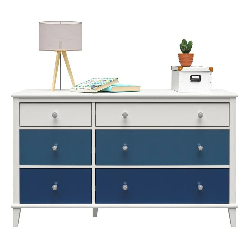 kids chest of drawers : MK 6 Drawer Double Dresser