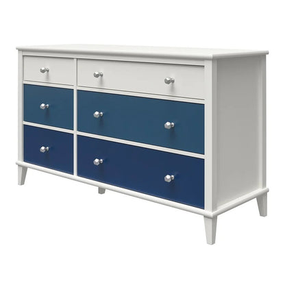 kids chest of drawers : MK 6 Drawer Double Dresser