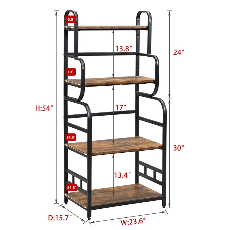 kitchen Racks: 23.6'' Iron Standard Baker's Rack